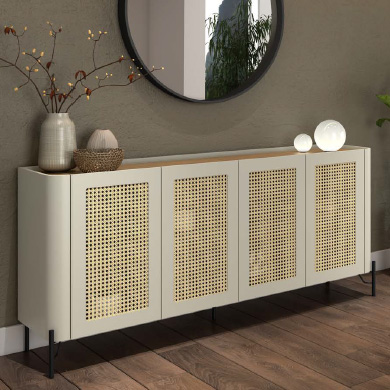 Buffet Bend Porta Sextavada 180cm
